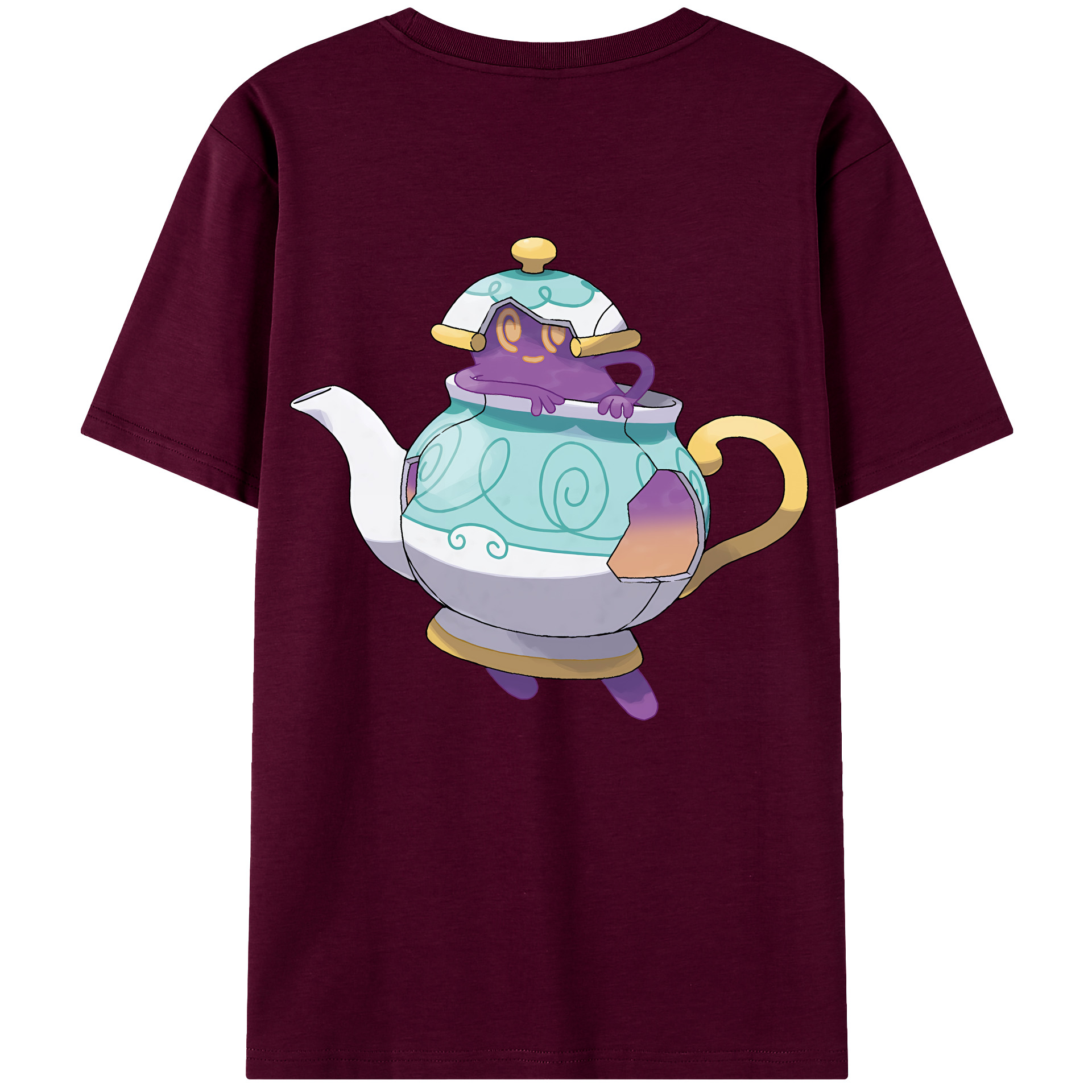（画像用） ポケットモンスター Pokémon レディース半袖Tシャツ(バックプリント)